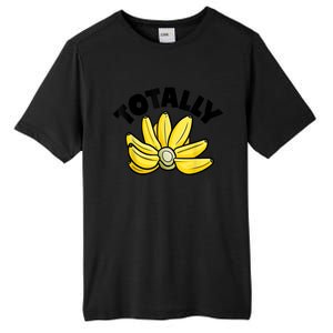 Totally Bananas | Funny Fruit Pun | Banana Tall Fusion ChromaSoft Performance T-Shirt