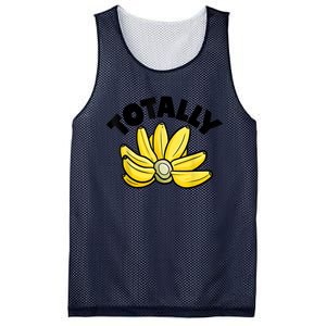 Totally Bananas | Funny Fruit Pun | Banana Mesh Reversible Basketball Jersey Tank