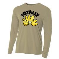 Totally Bananas | Funny Fruit Pun | Banana Cooling Performance Long Sleeve Crew