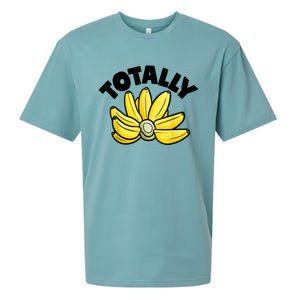 Totally Bananas | Funny Fruit Pun | Banana Sueded Cloud Jersey T-Shirt