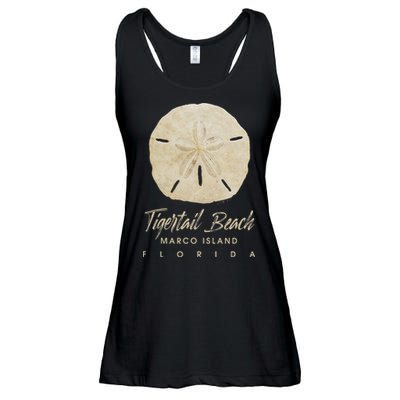 Tigertail Beach Florida Shelling Gift Souvenir Sand Dollar Ladies Essential Flowy Tank