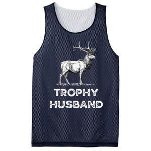 Trophy Buck Fathers Day Design For Husband Mesh Reversible Basketball Jersey Tank