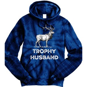 Trophy Buck Fathers Day Design For Husband Tie Dye Hoodie