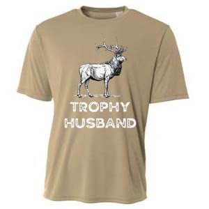 Trophy Buck Fathers Day Design For Husband Cooling Performance Crew T-Shirt