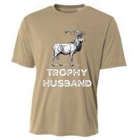 Trophy Buck Fathers Day Design For Husband Cooling Performance Crew T-Shirt