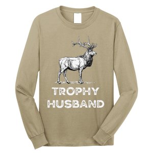 Trophy Buck Fathers Day Design For Husband Long Sleeve Shirt