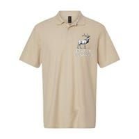 Trophy Buck Fathers Day Design For Husband Softstyle Adult Sport Polo