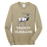 Trophy Buck Fathers Day Design For Husband Tall Long Sleeve T-Shirt