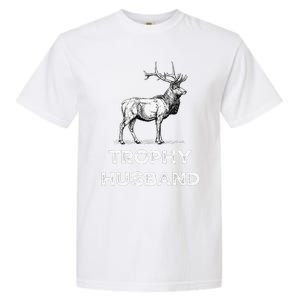 Trophy Buck Fathers Day Design For Husband Garment-Dyed Heavyweight T-Shirt