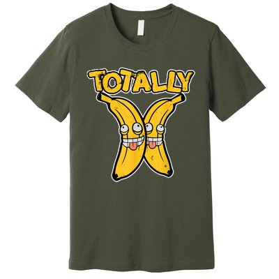 Totally Bananas | Funny Fruit Pun | Banana Premium T-Shirt