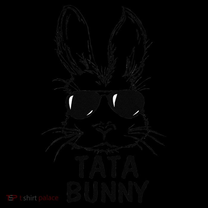 Tata Bunny Face With Sunglasses Easter Matching Family Visor