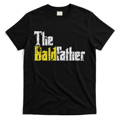 The Baldfather Funny Birthday For Bald T-Shirt