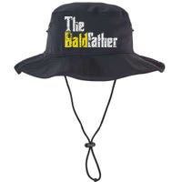 The Baldfather Funny Birthday For Bald Bucket Hat