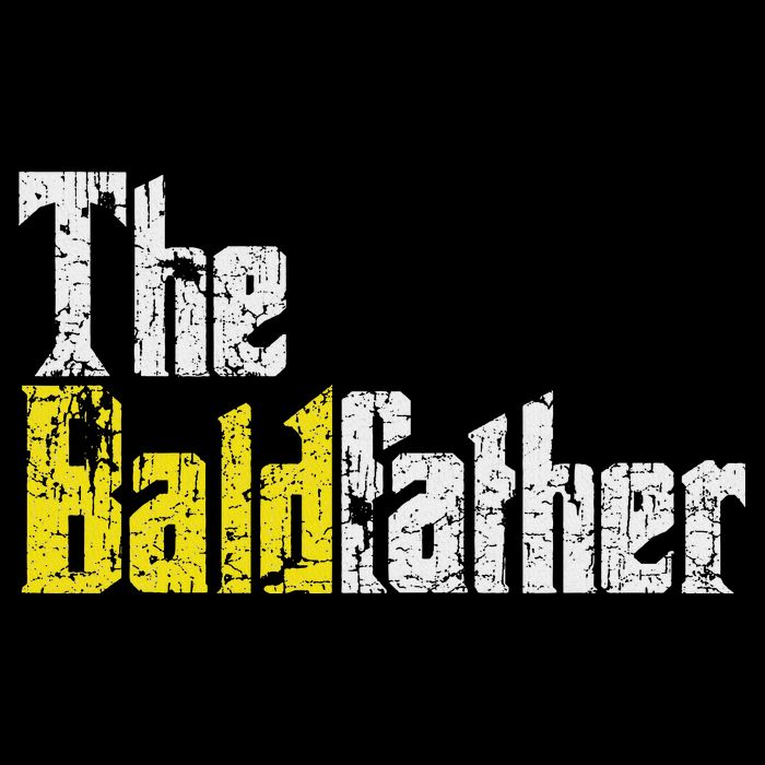 The Baldfather Funny Birthday For Bald Bucket Hat