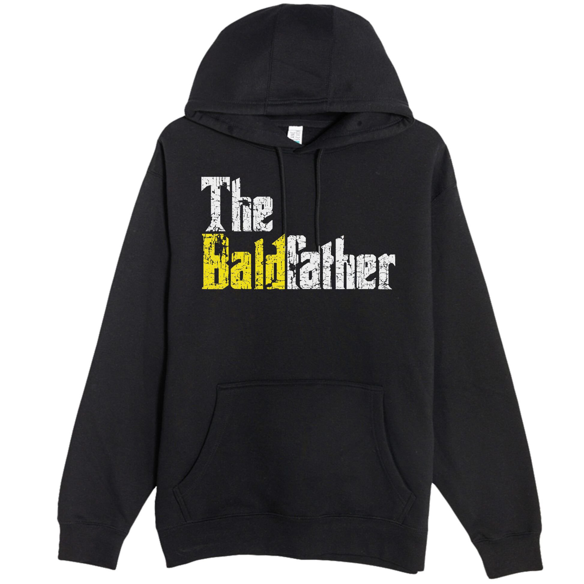 The Baldfather Funny Birthday For Bald Premium Pullover Hoodie