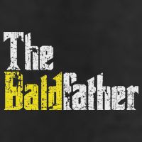 The Baldfather Funny Birthday For Bald 25L Jumbo Tote