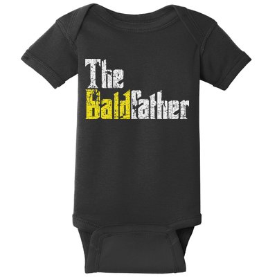 The Baldfather Funny Birthday For Bald Baby Bodysuit