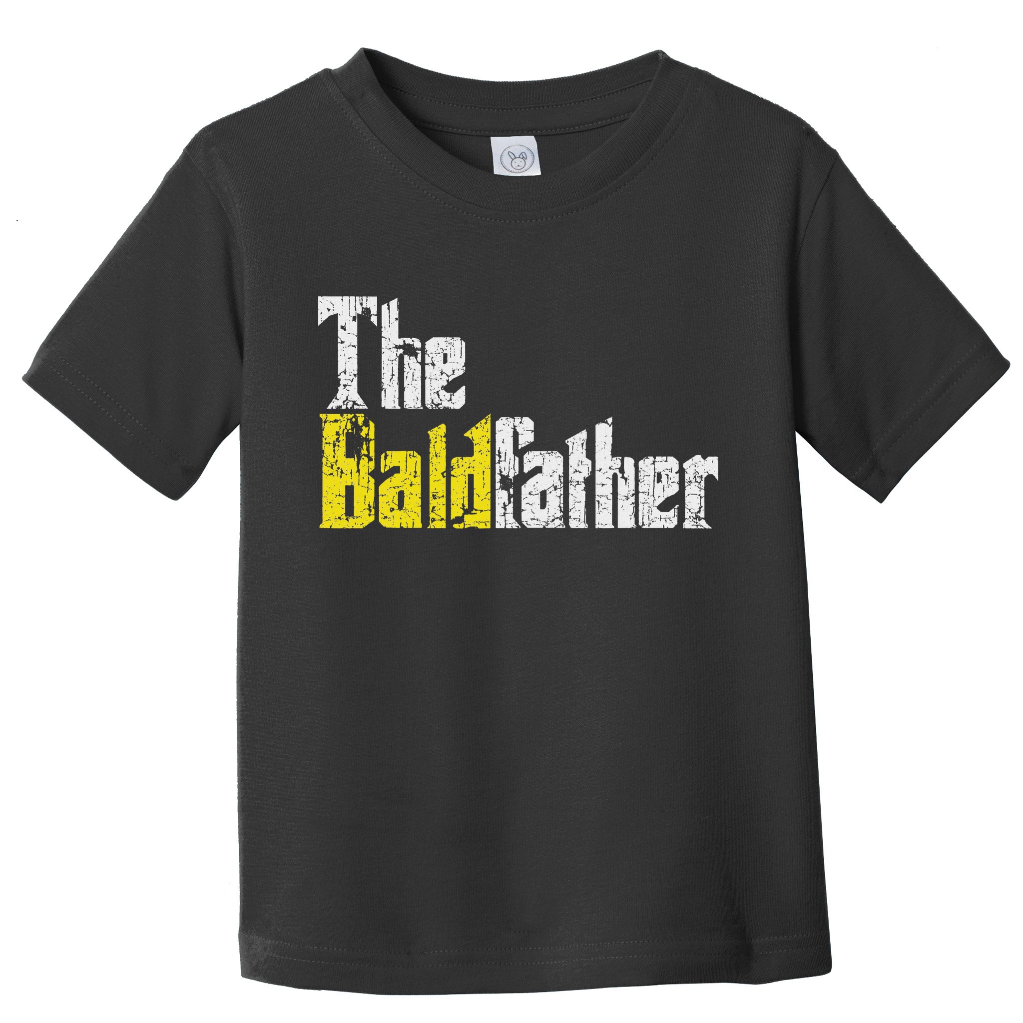 The Baldfather Funny Birthday For Bald Toddler T-Shirt