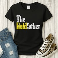 The Baldfather Funny Birthday For Bald Womens T-Shirt