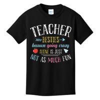 Teacher Besties Funny Teacher Kids T-Shirt