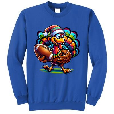 Turkey Bowl Family Football Game Thanksgiving Quarterback Gift Sweatshirt