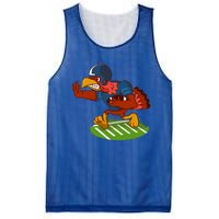 Turkey Bowl Football Player Family Thanksgiving Game Meme Gift Mesh Reversible Basketball Jersey Tank