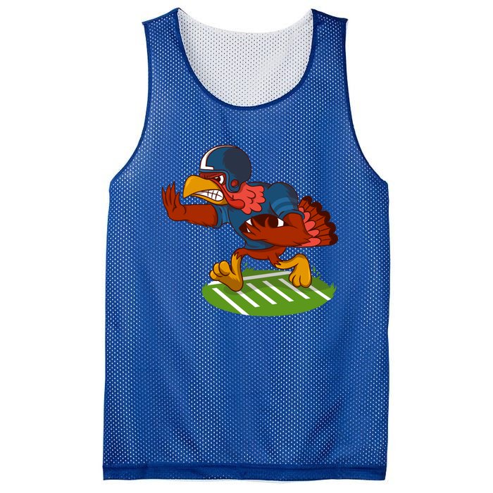 Turkey Bowl Football Player Family Thanksgiving Game Meme Gift Mesh Reversible Basketball Jersey Tank