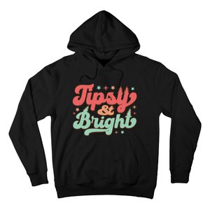 Tipsy & Bright Festive Graphic Hoodie