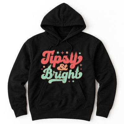 Tipsy & Bright Festive Graphic Hoodie