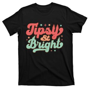 Tipsy & Bright Festive Graphic T-Shirt