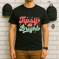 Tipsy & Bright Festive Graphic T-Shirt