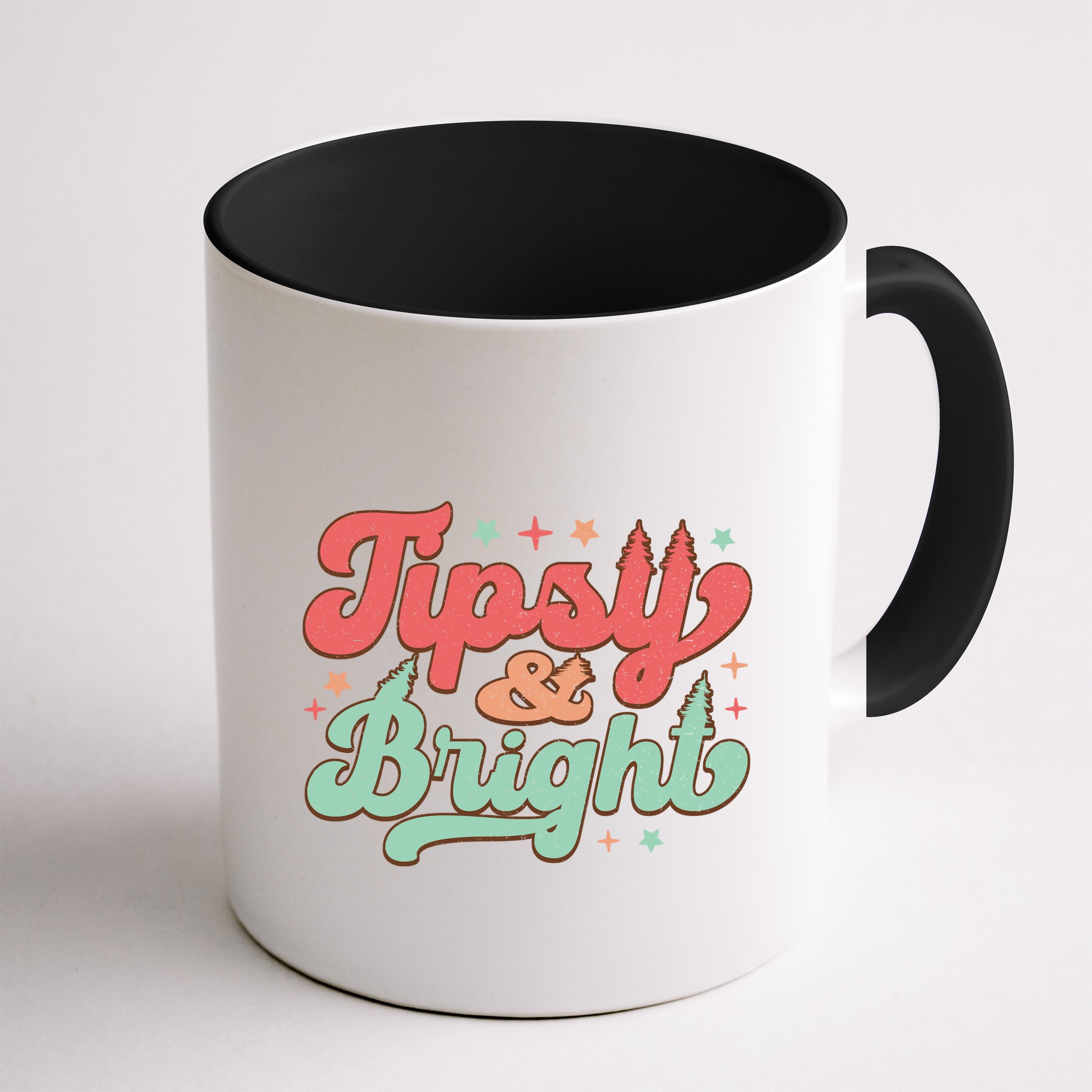 Tipsy & Bright Festive Graphic Mug