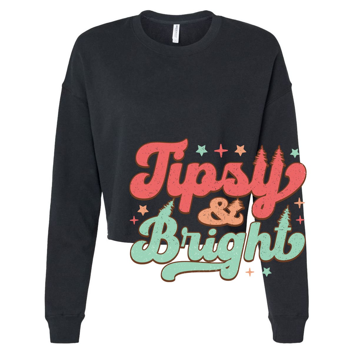 Tipsy & Bright Festive Graphic 15oz Campfire Ceramic Mug