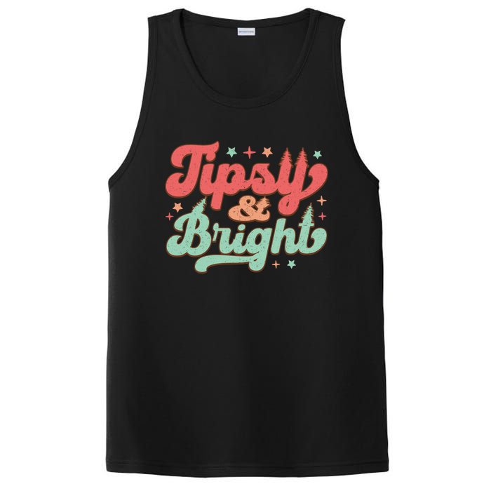 Tipsy & Bright Festive Graphic PosiCharge Competitor Tank