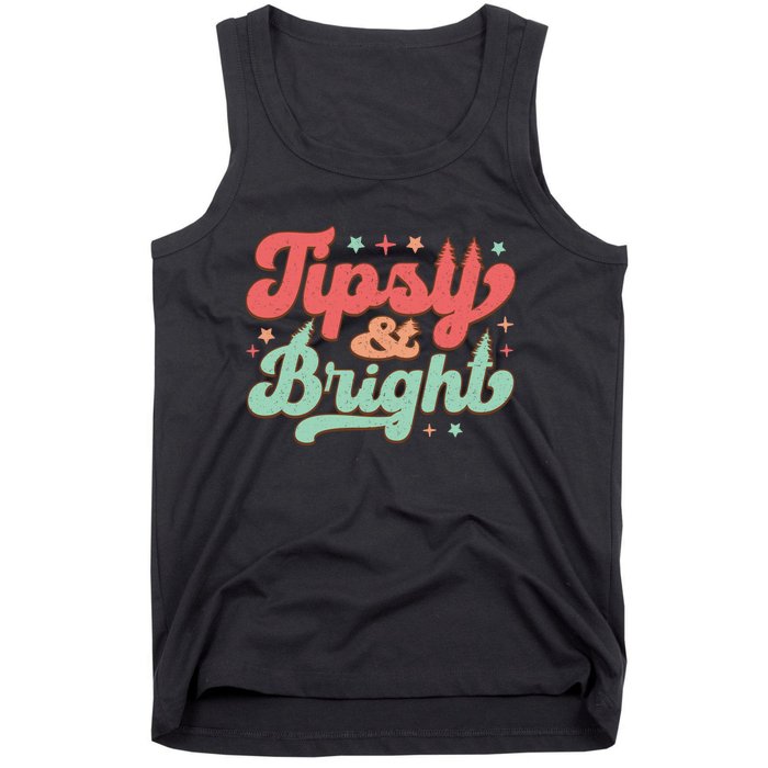 Tipsy & Bright Festive Graphic Tank Top