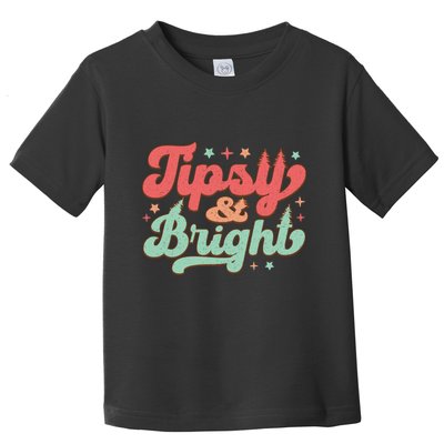 Tipsy & Bright Festive Graphic Toddler T-Shirt