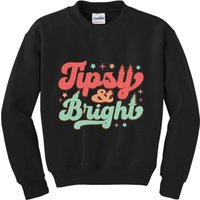 Tipsy & Bright Festive Graphic Kids Sweatshirt