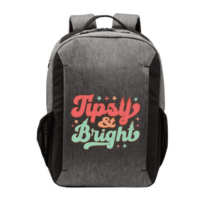 Tipsy & Bright Festive Graphic Vector Backpack