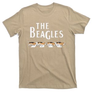 The Beagles Funny Beagle Owner Gift Dog Music Lover Outfit T-Shirt