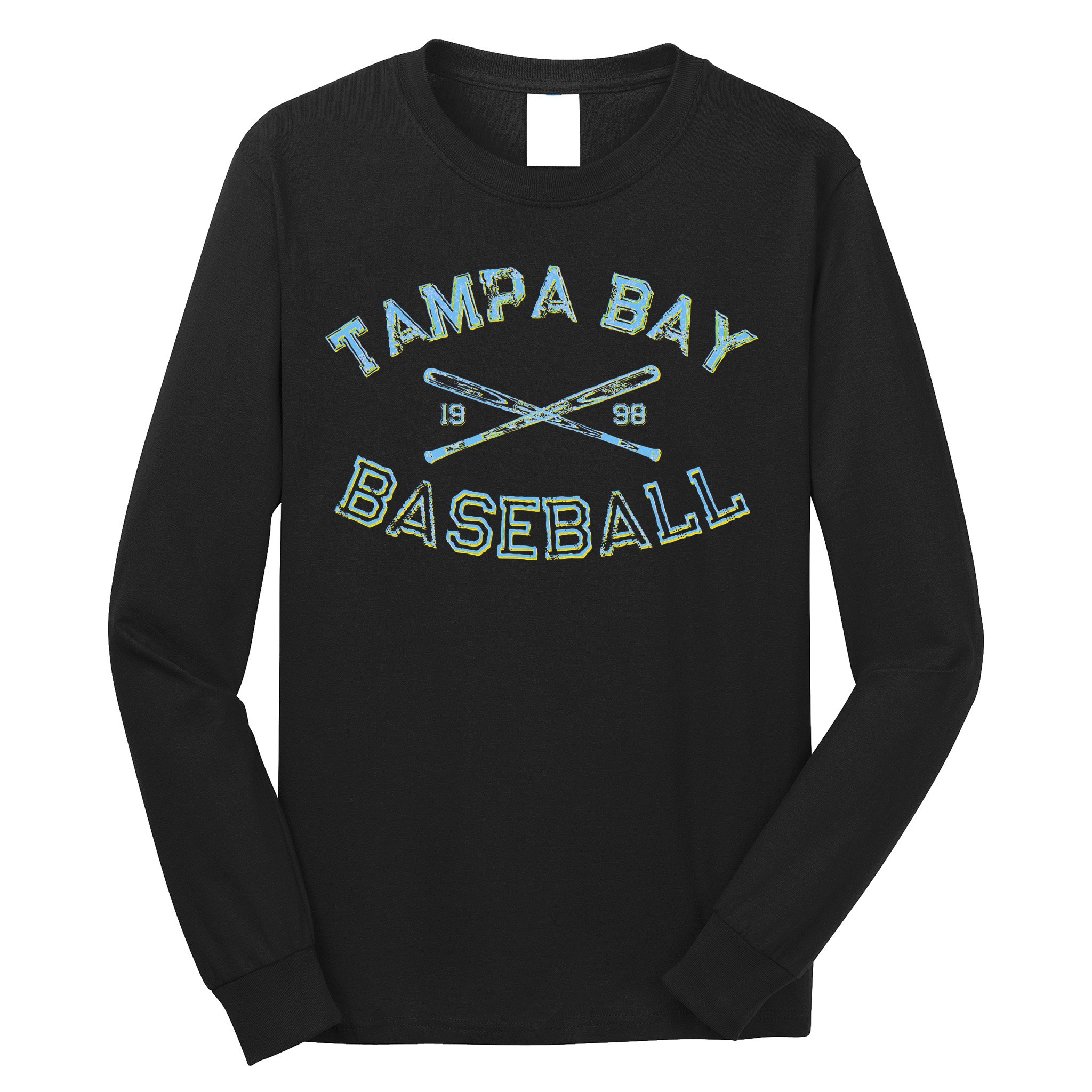 Tampa Bay Florida Baseball Fan Long Sleeve Shirt