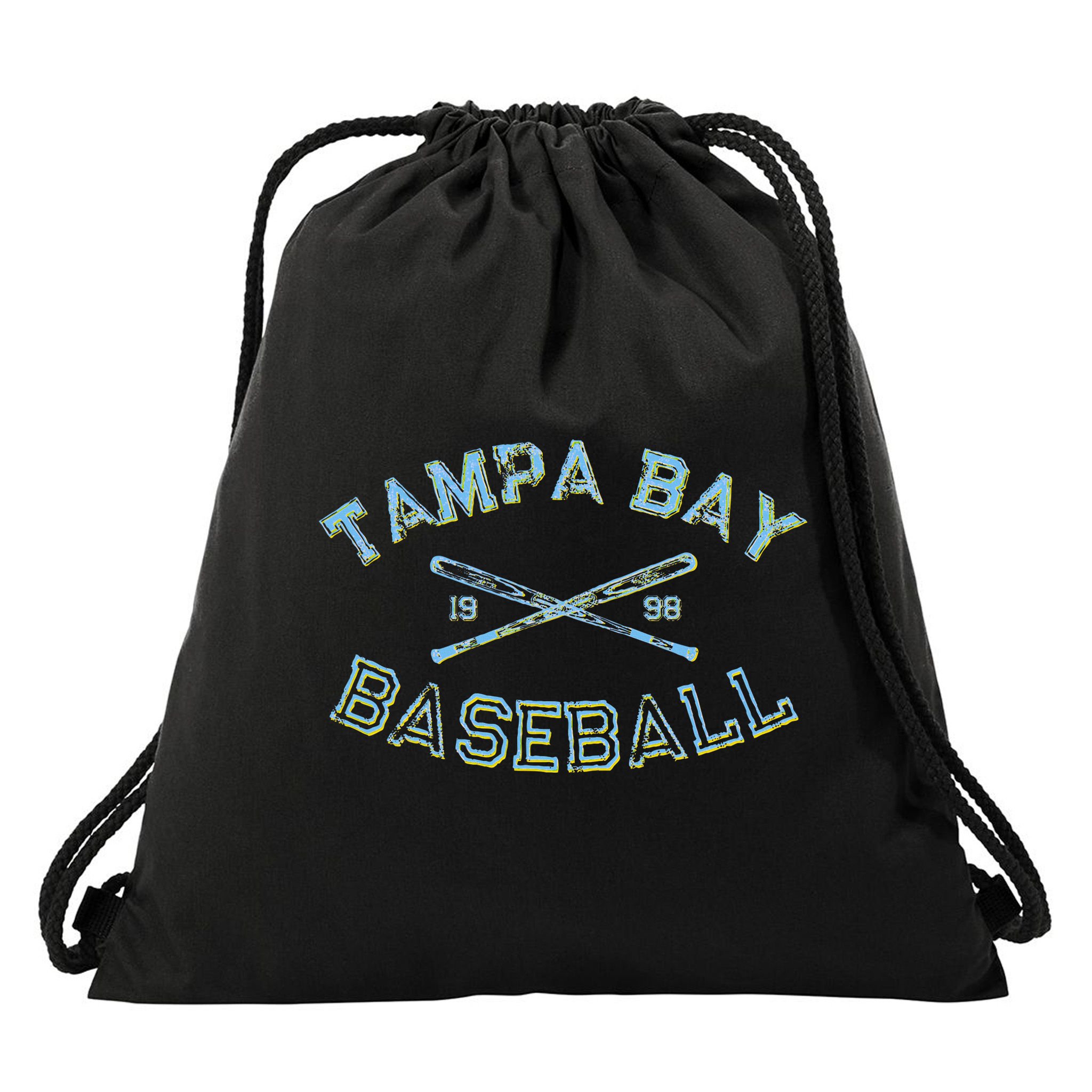 Tampa Bay Florida Baseball Fan Drawstring Bag