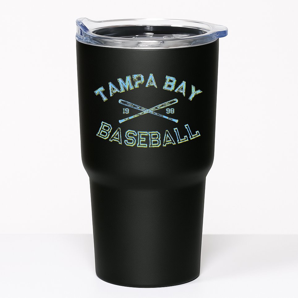 Tampa Bay Florida Baseball Fan Tumbler