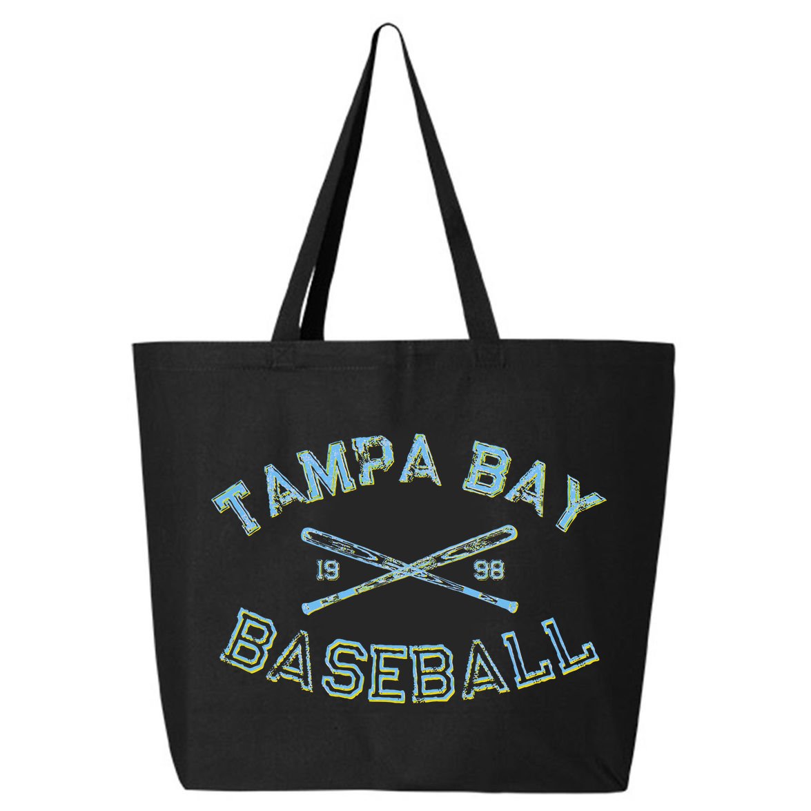 Tampa Bay Florida Baseball Fan 25L Jumbo Tote
