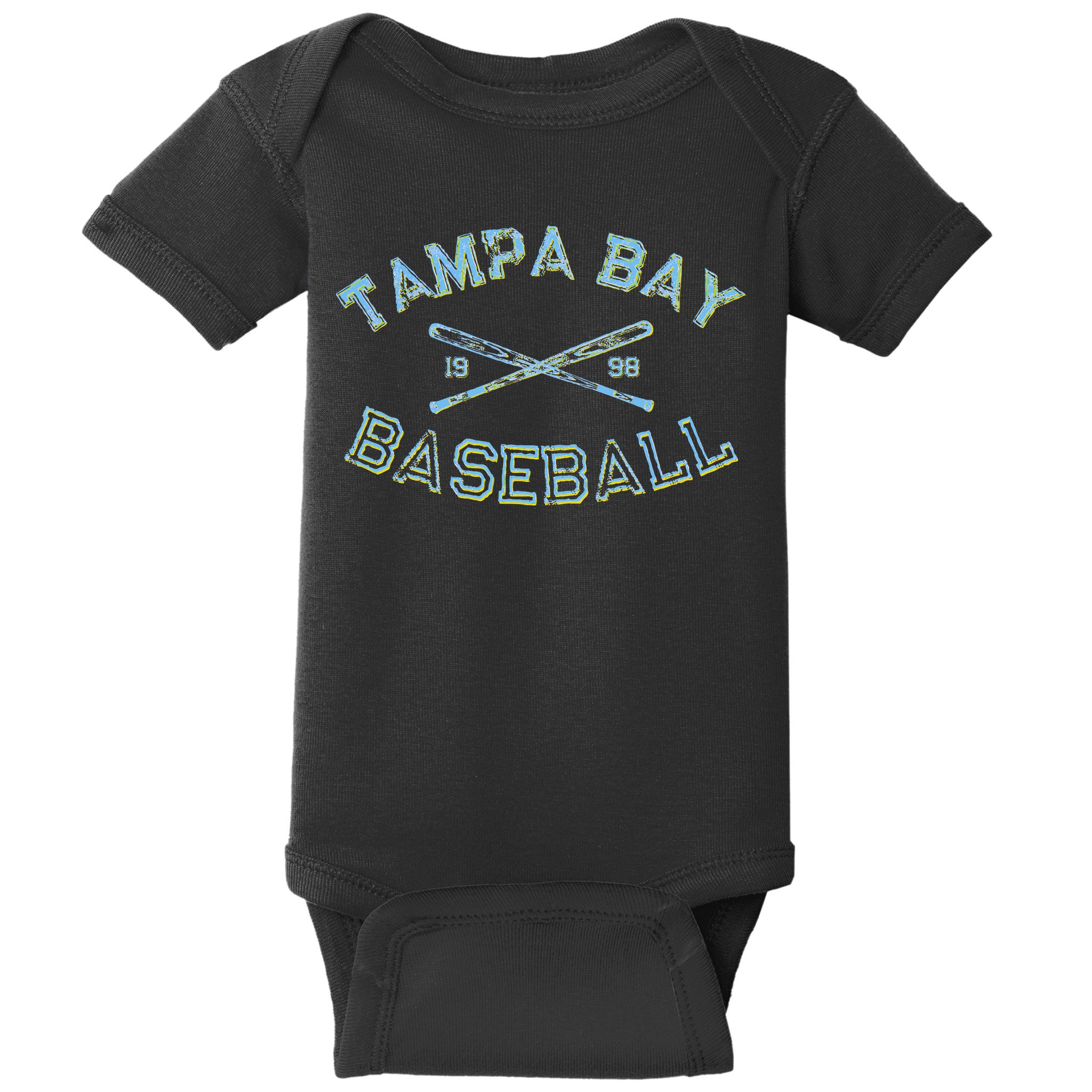 Tampa Bay Florida Baseball Fan Baby Bodysuit