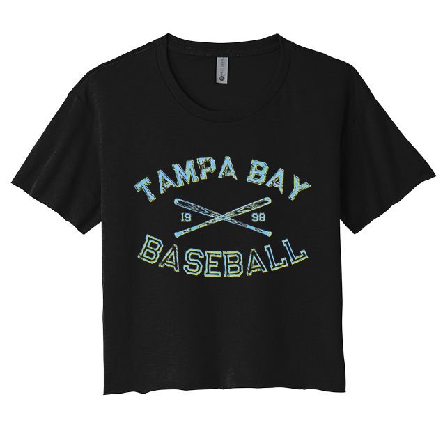 Tampa Bay Florida Baseball Fan Crop Top