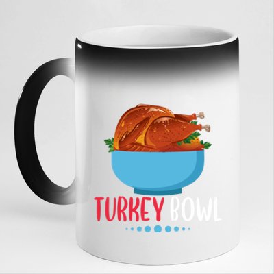 Turkey Bowl Gift 11oz Black Color Changing Mug