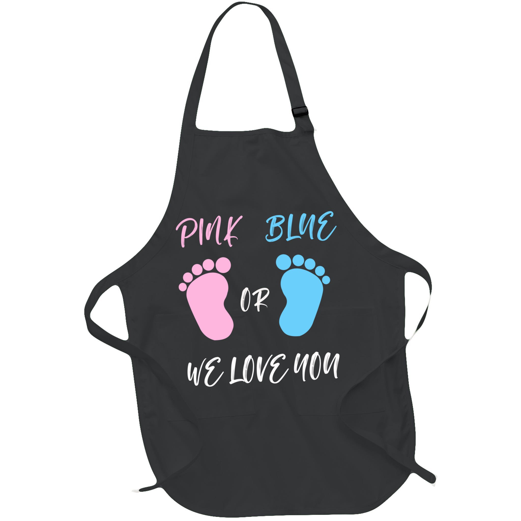 Team Boy Girl Gender Reveal Gift Apron