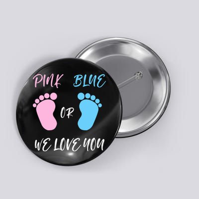 Team Boy Girl Gender Reveal Gift Button