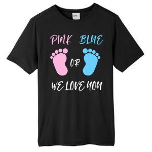 Team Boy Girl Gender Reveal Gift Tall Fusion ChromaSoft Performance T-Shirt