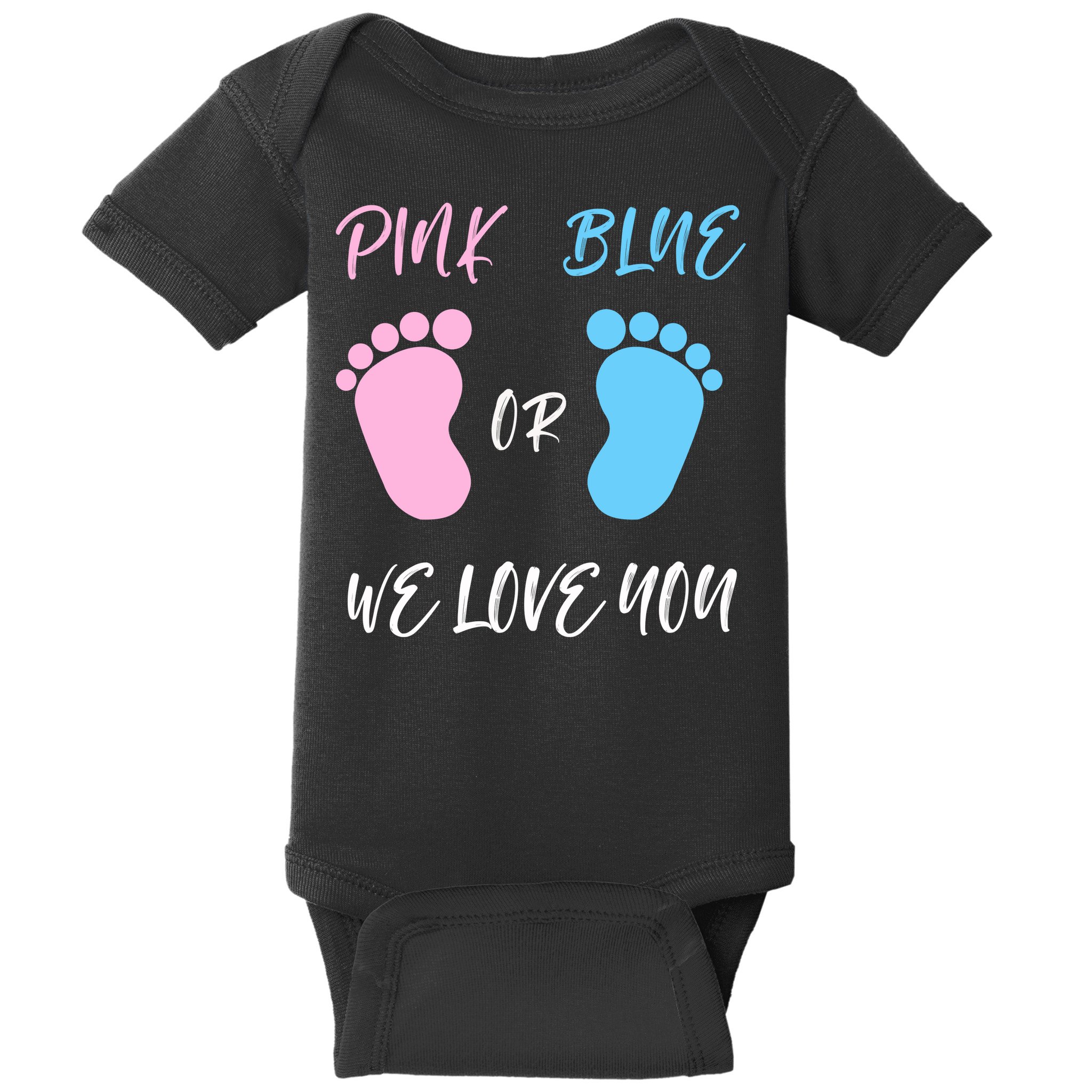 Team Boy Girl Gender Reveal Gift Baby Bodysuit